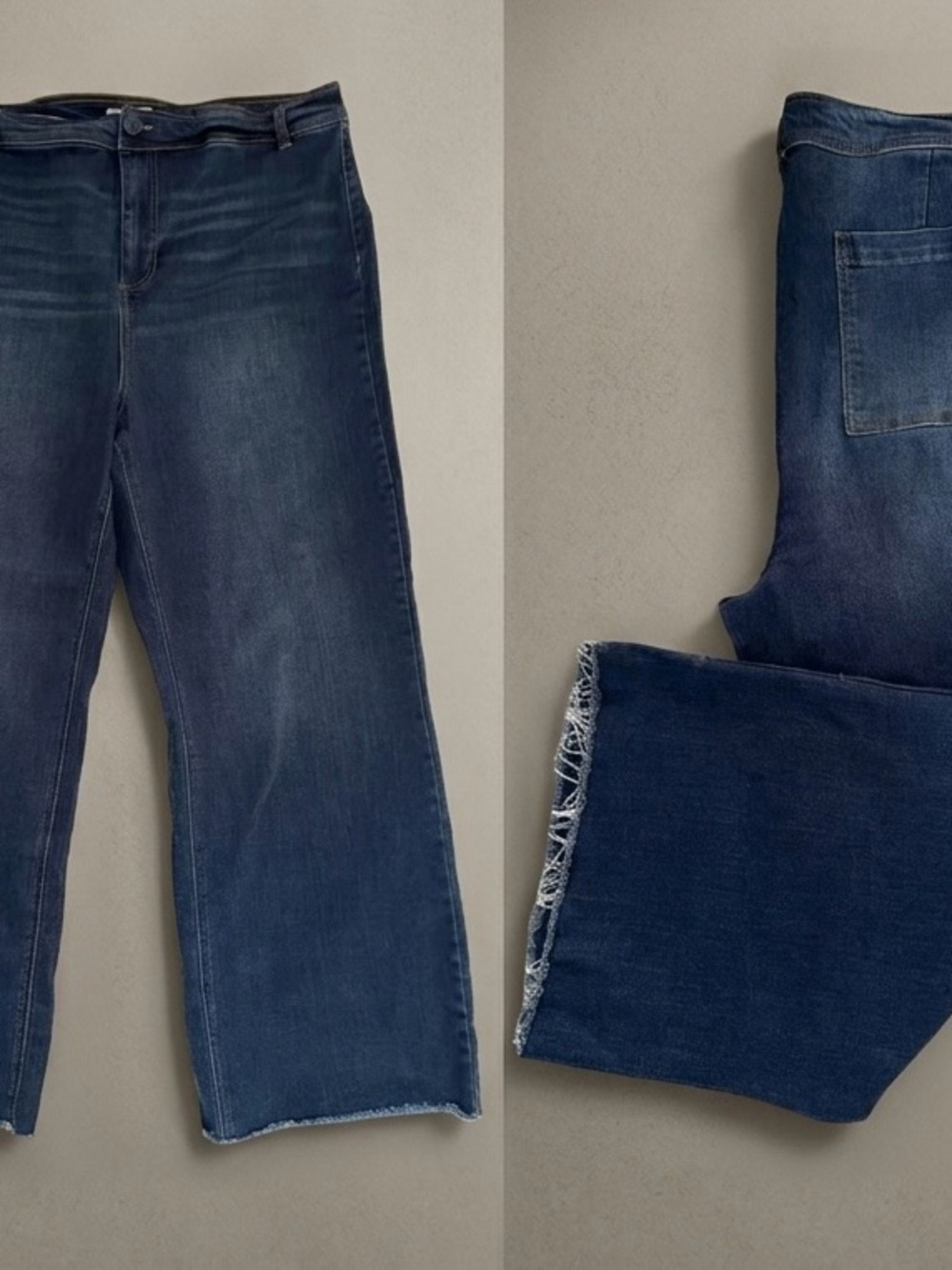 Wide Leg Ladies Jeans by OAT